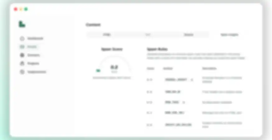 Lettermint Spam Insights