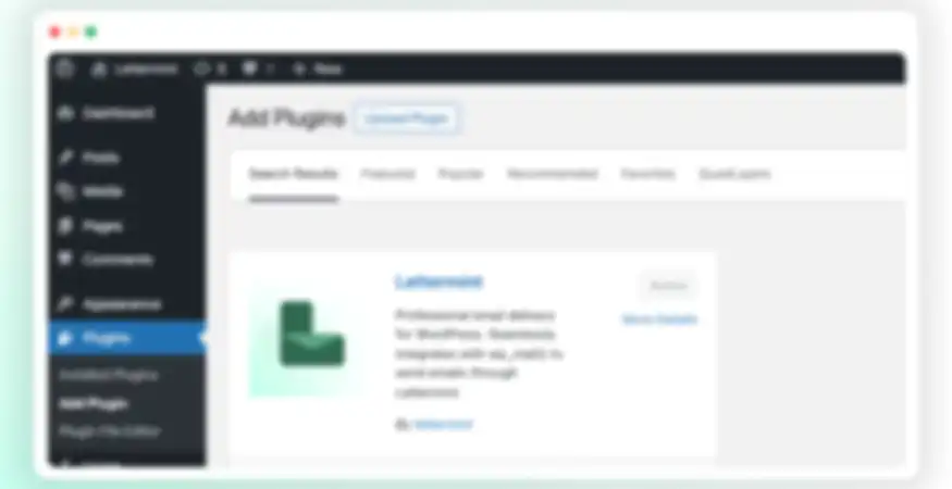 Lettermint WordPress Plugin