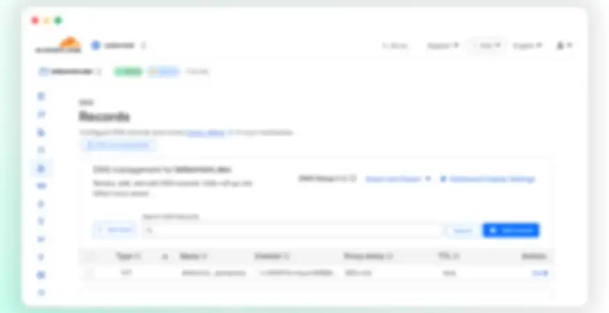 Cloudflare DKIM record