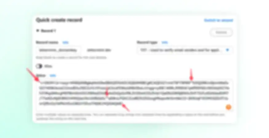 Route 53 DNS TXT record too long (UnknownError)