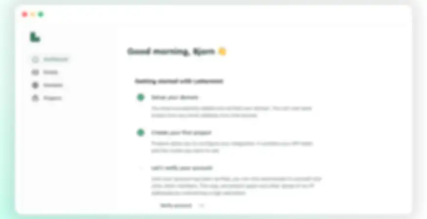 Vérification Lettermint