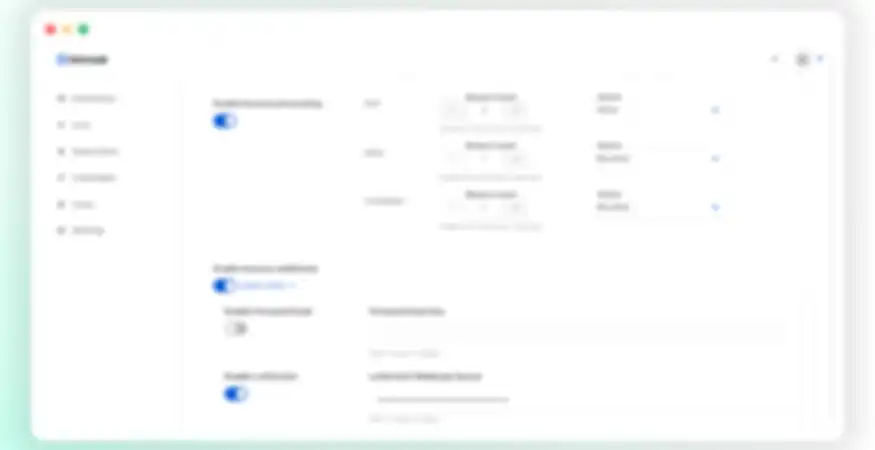 Listmonk bounce settings