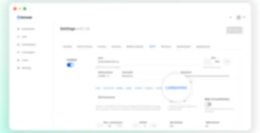 Listmonk SMTP settings with Lettermint
