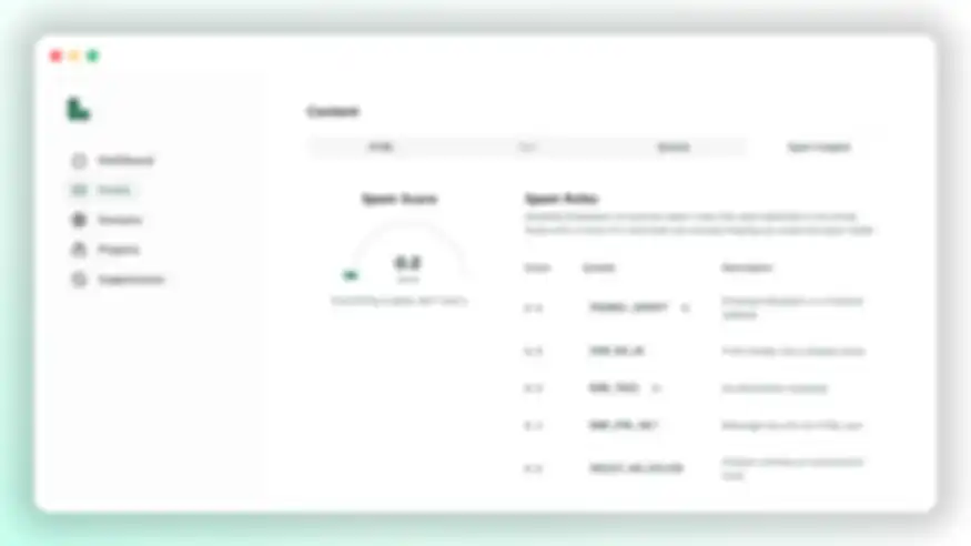 Lettermint Spam Insights