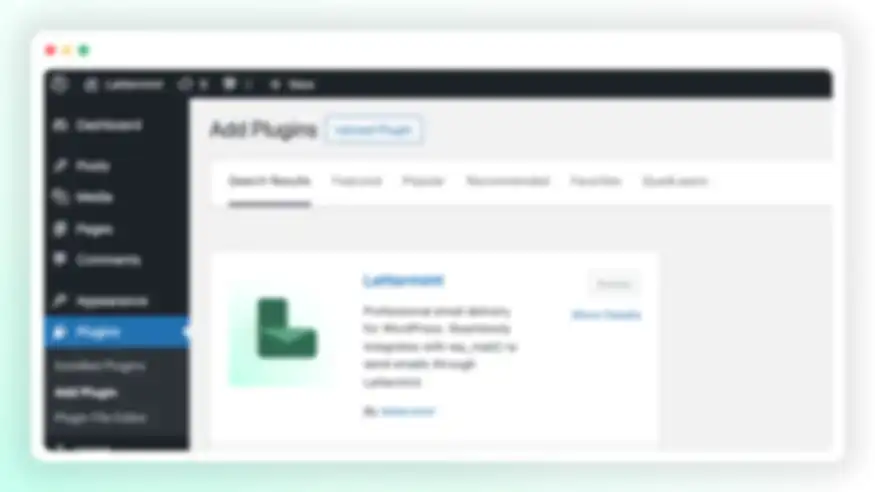 Lettermint WordPress Plugin