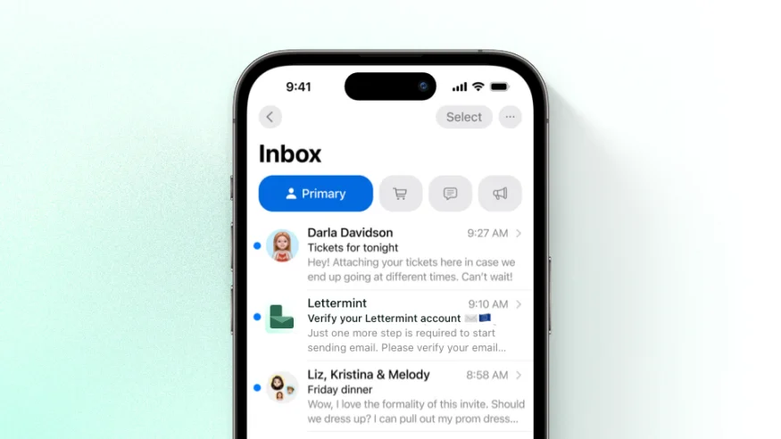 Apple Branded Mail