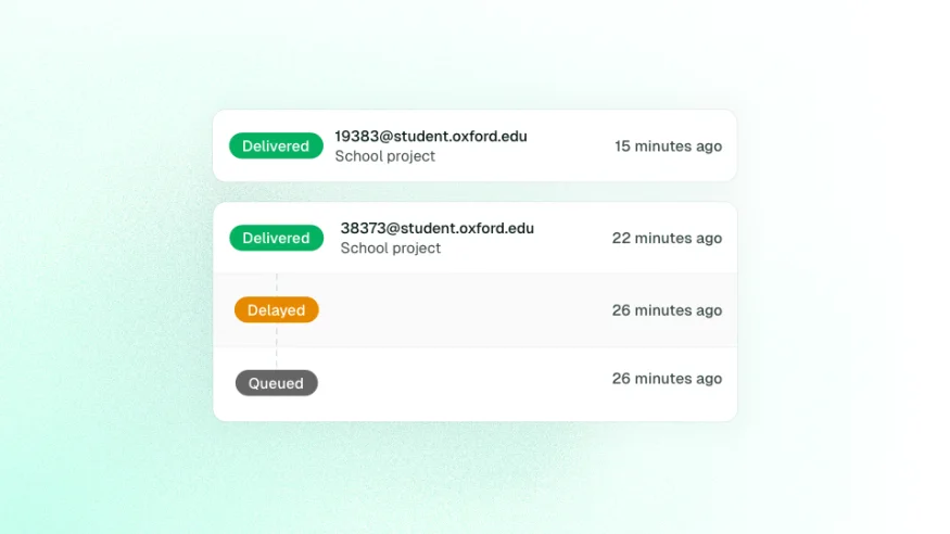 Email retardé par greylisting